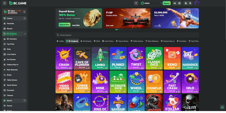 كازينو BC Game الإلكتروني تجربة مثيرة ومربحة على الإنترنت كازينو BC Game الإلكتروني تجربة مثيرة ومربحة على الإنترنت