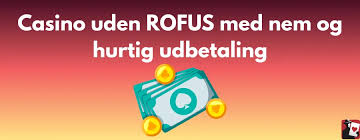 Casino Online Uden Om Rufus Dine Muligheder for Spiloplevelser